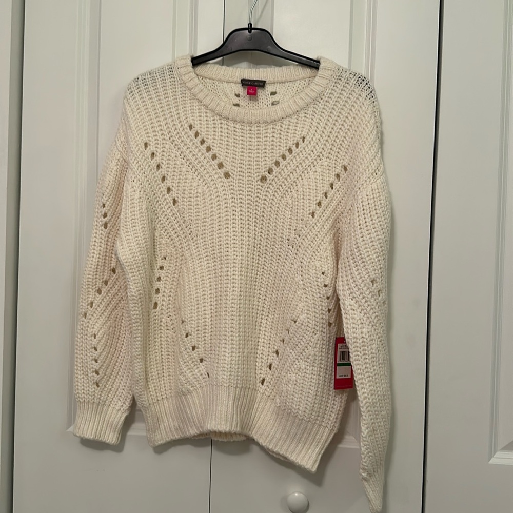NWT VINCE CAMUTO Estate Jewel Sweater
